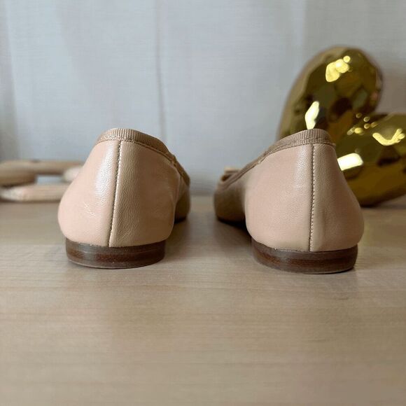 VINCE CAMUTO Nude Square Toe Ballet Flat - Picture 5 of 7
